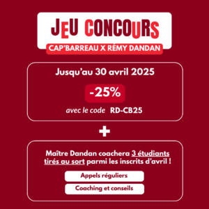 Cap'Barreau réduction
