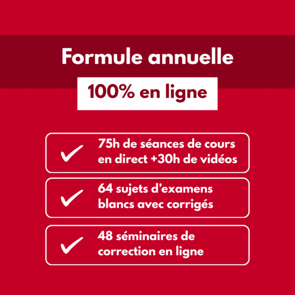 Formule annuelle