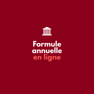 Formule annuelle en ligne