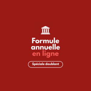Formule annuelle spéciale doublants