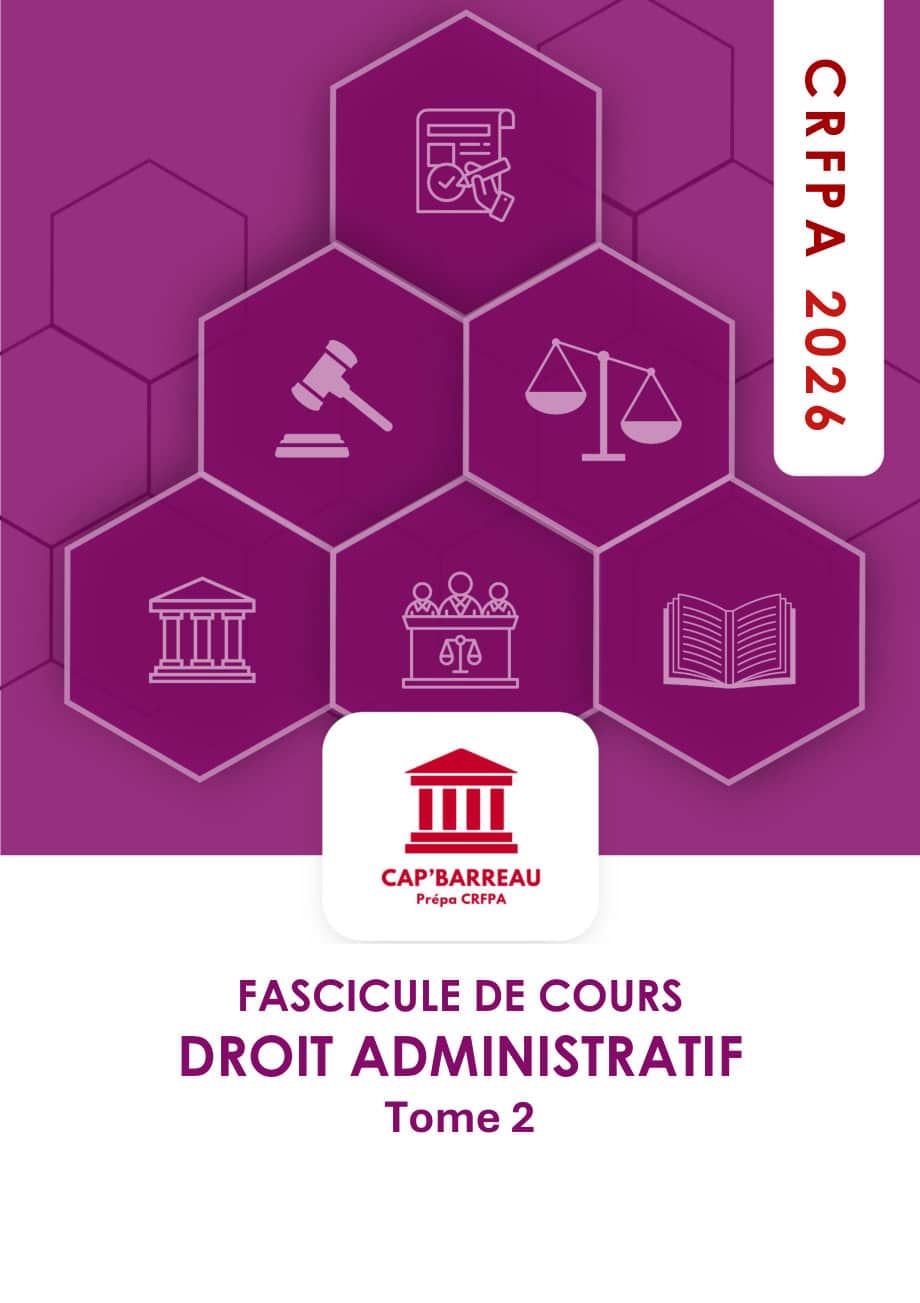 Couverture du fascicule Droit administratif, tome 2